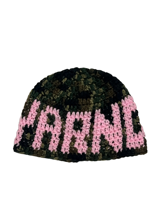 YARND Camo x Pink Beanie