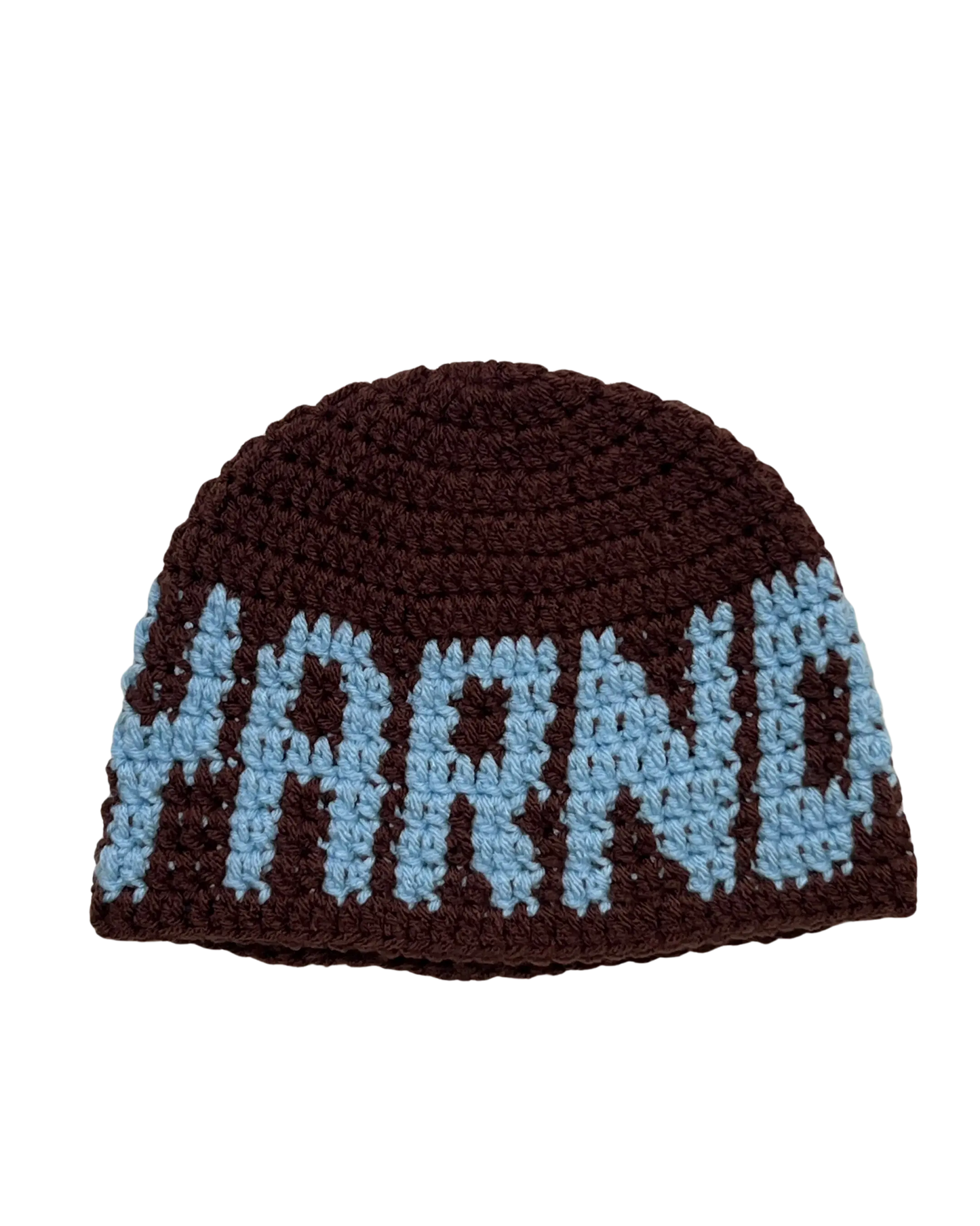 YARND Brown x Blue Beanie