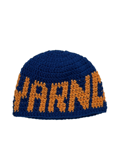 YARND Navy Blue x Orange Beanie