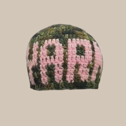YARND Camo x Pink Beanie