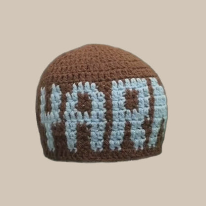 YARND Brown x Blue Beanie